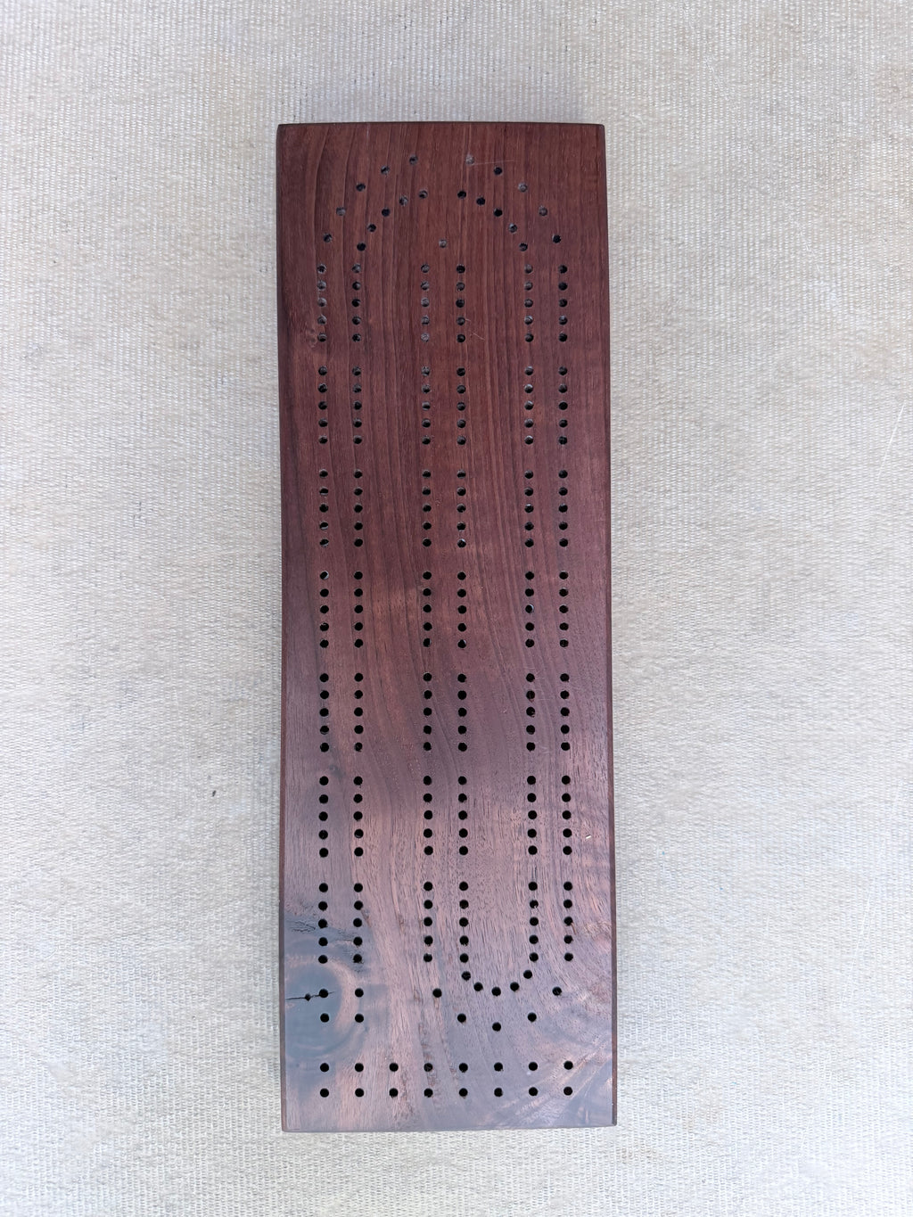 Classic Walnut Cribbage Board