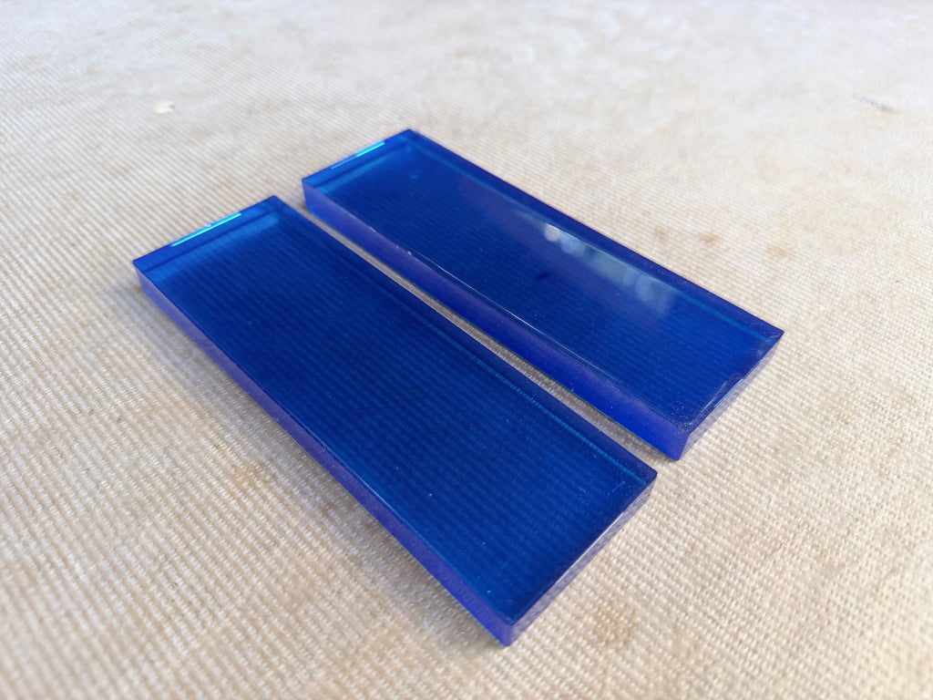 Blue Knife Scales