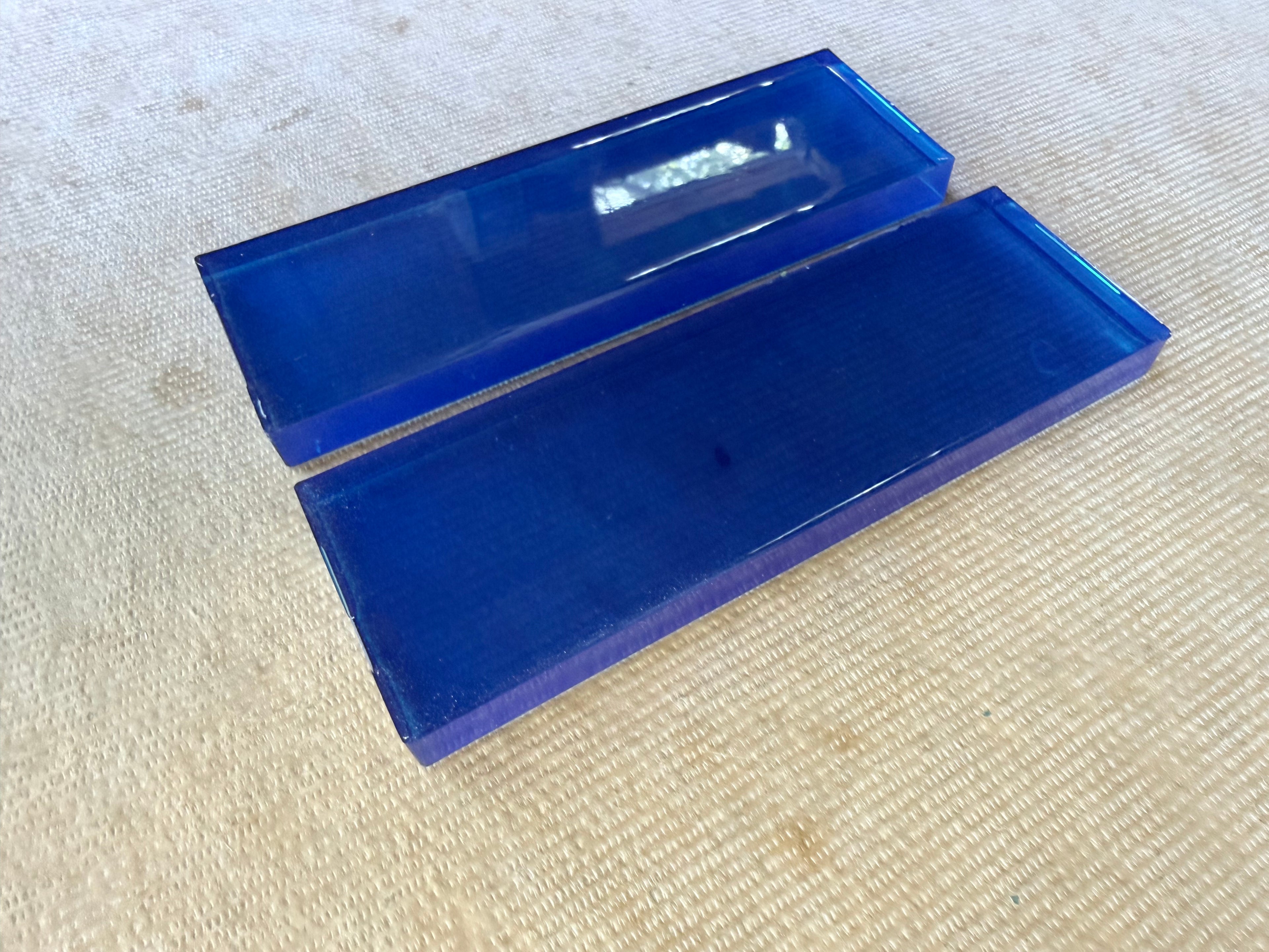 Blue Knife Scales