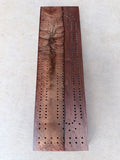 Black Walnut & Resin Cribbage Board