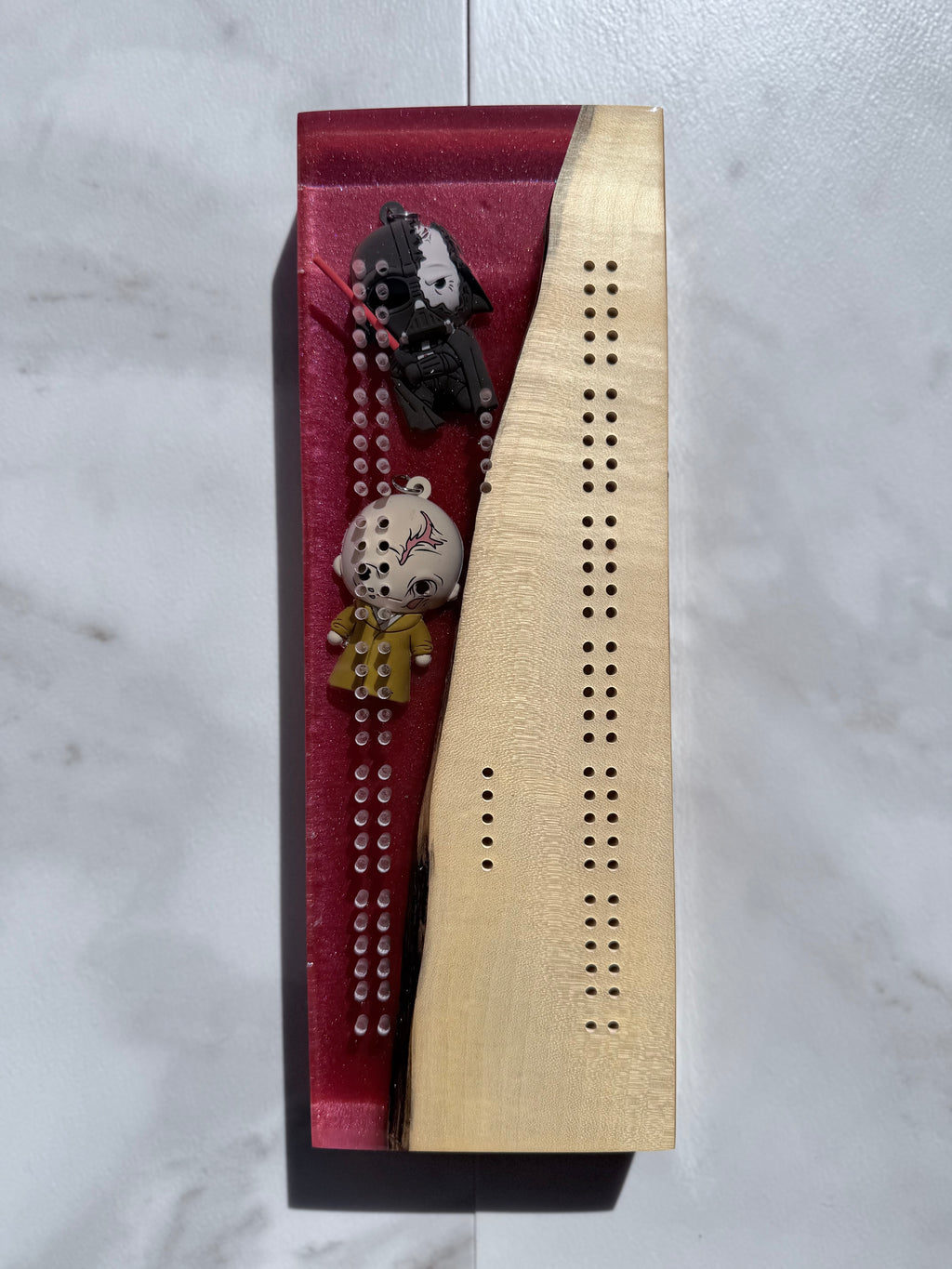 Star Wars & Sycamore Cribbage Board