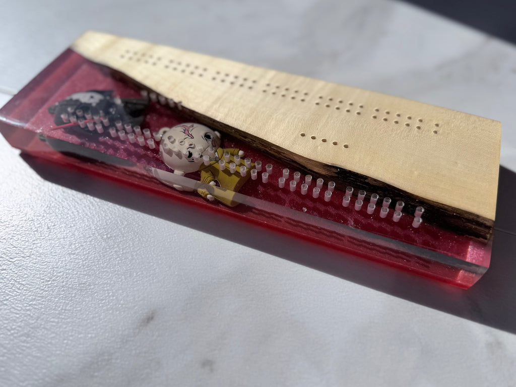 Star Wars & Sycamore Cribbage Board