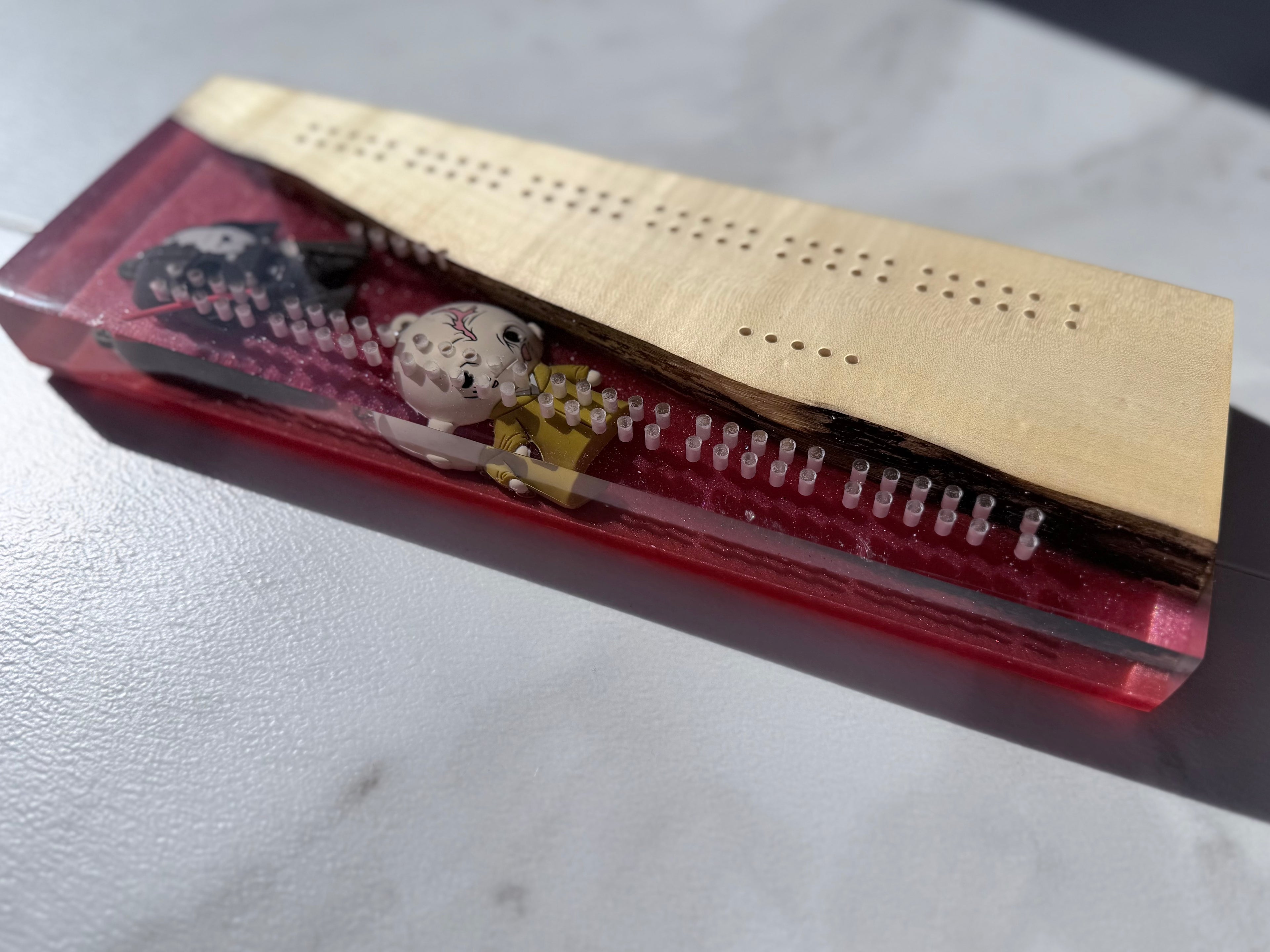 Star Wars & Sycamore Cribbage Board