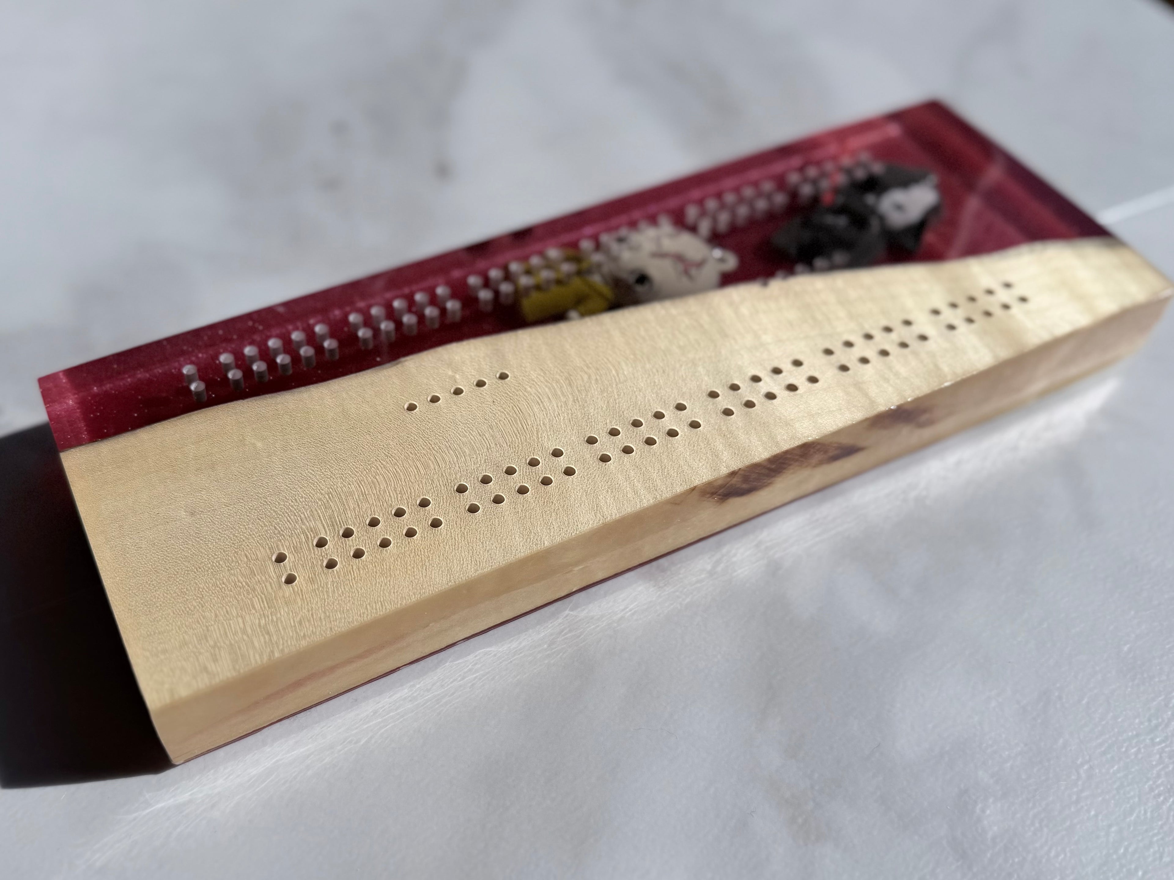 Star Wars & Sycamore Cribbage Board