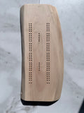 Sycamore 60-Hole Cribbage Board